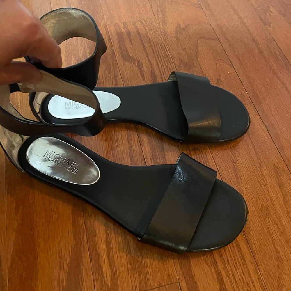 Michael Kors leather sandals